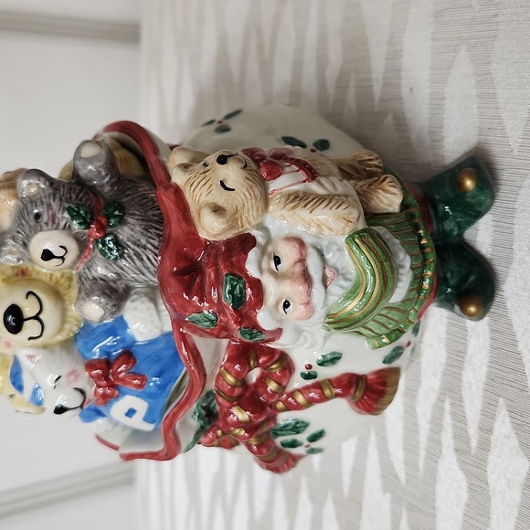 Fitz And Floyd, Holiday Elf, Candy Dish, Lidded Box - Picture 10 of 15